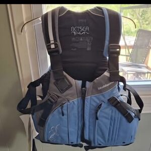 Blue and Gray Betsea Life Vest